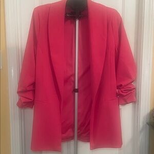 Elegant Coral Women's Blazer